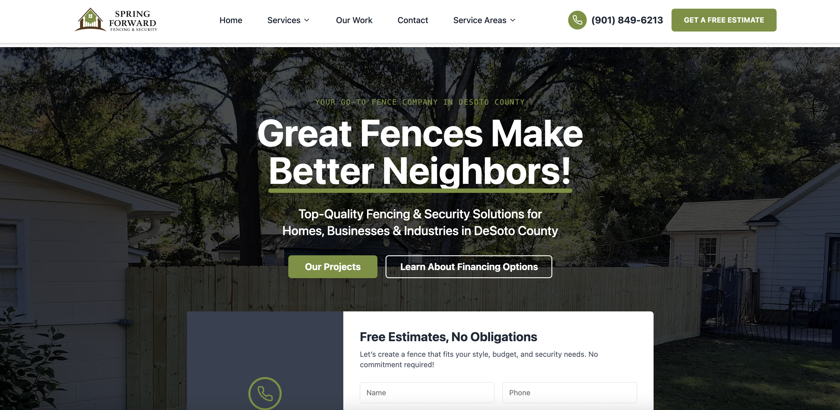 Springforward Fencing & Security